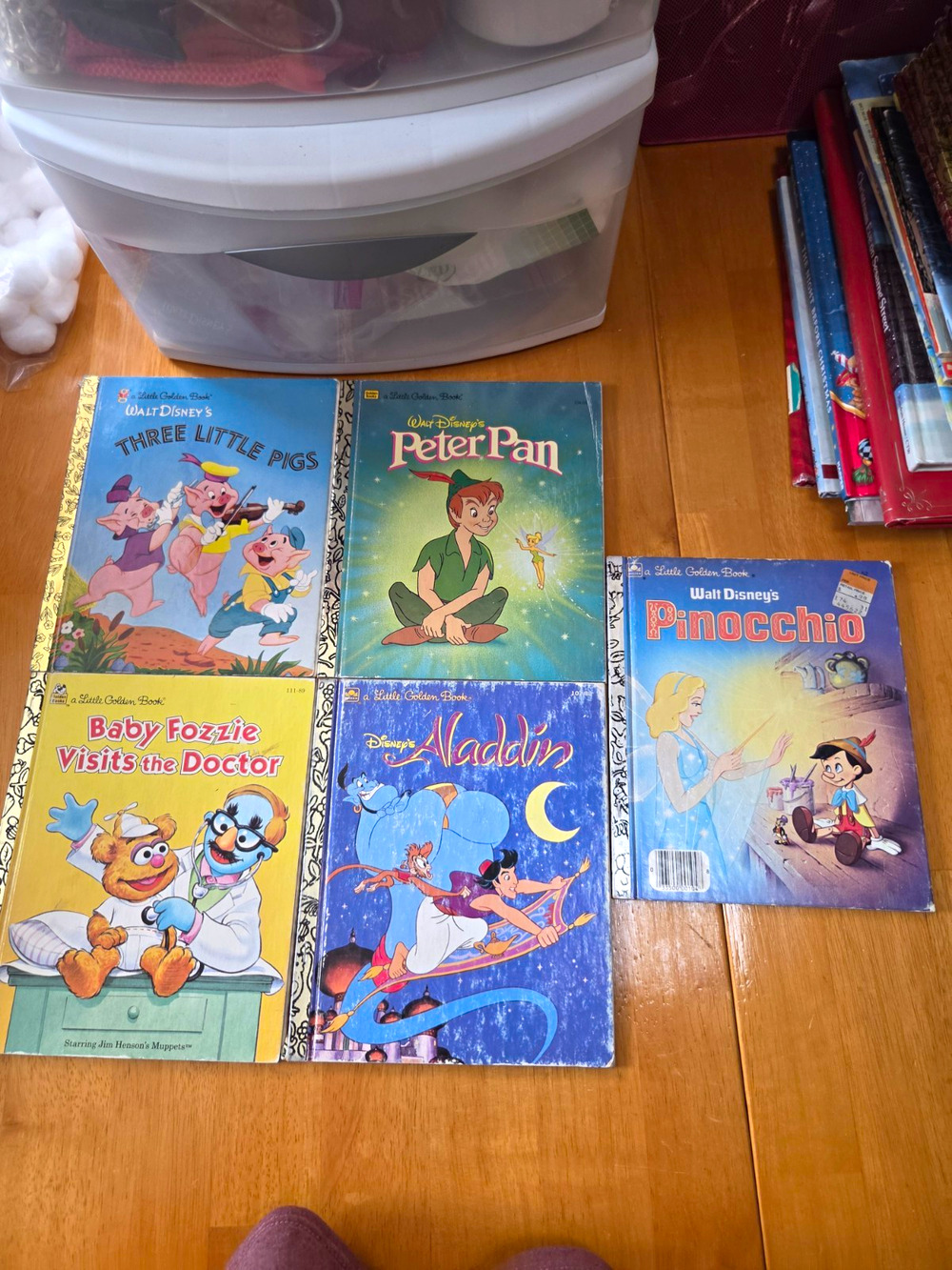 Disney Little Golden Book Pinocchio Children’s Storybook A Little Golden Book